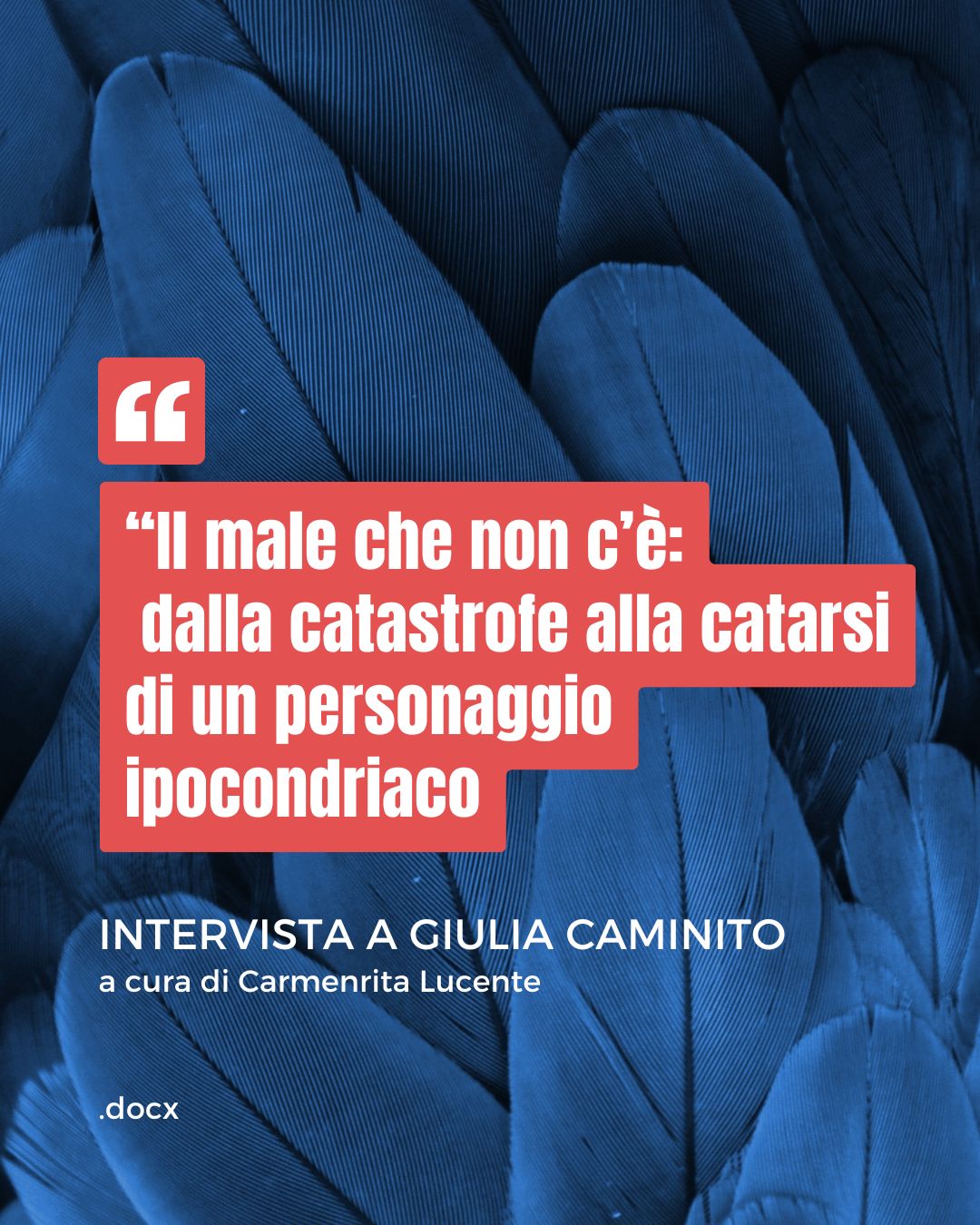 Il male che non c’è: dalla catastrofe alla catarsi di un personaggio ipocondriaco